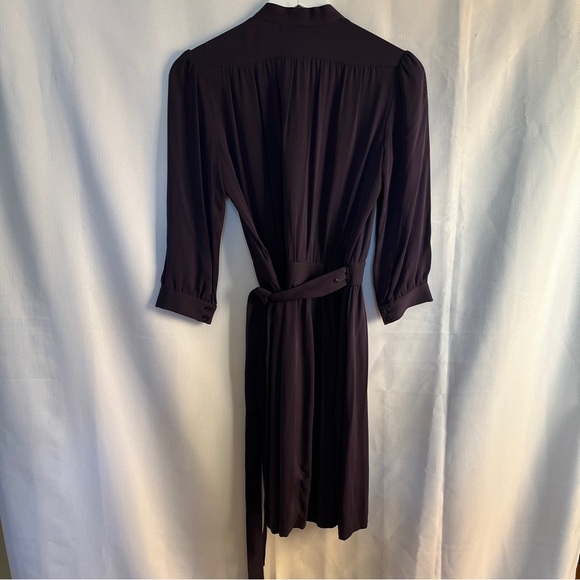 Aritzia Talula Babaton silk wrap dress - Picture 3 of 4